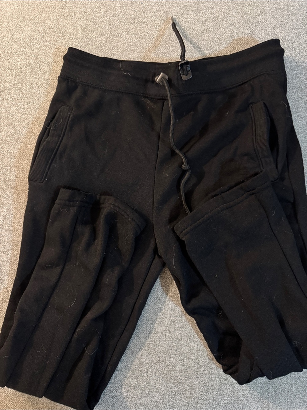 5/$15- Black Drawstring Jogger Pants